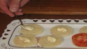 Канапе с сыром фета