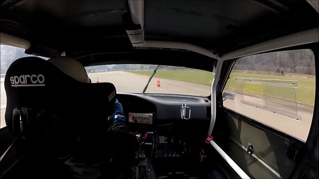 Corinne Pflug, Toyota Corolla Ae92, Slalom Test Tage, 1.4.2016 смотреть онлайн