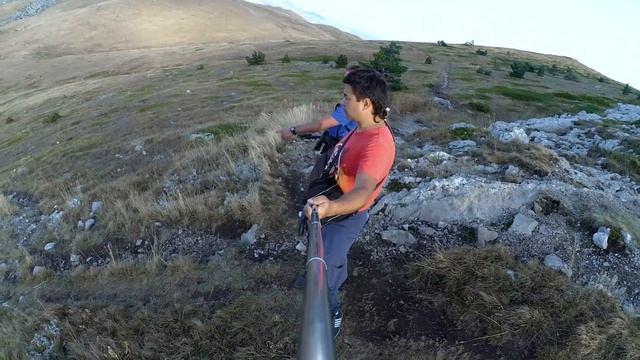 Чатыр-Даг. Путешествие по горному Крыму. Две вершины за один день и экстремальный спуск.