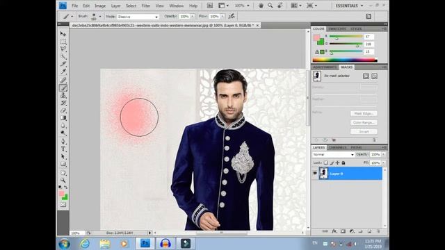 How to use Brush tool in photoshop | Brush tool in photoshop смотреть онлайн