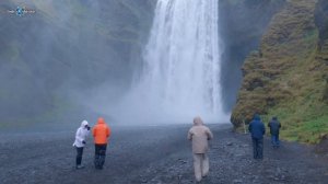 Most Famous Waterfall In Iceland. The Jewel of the South Coast. Skogafoss Waterfall - May 29, 2023