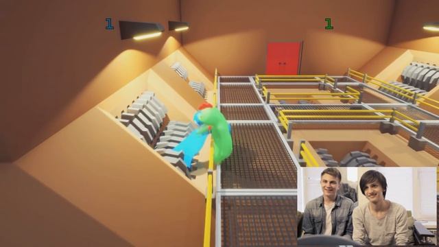GANG BEASTS НА ЛЕЩА смотреть онлайн