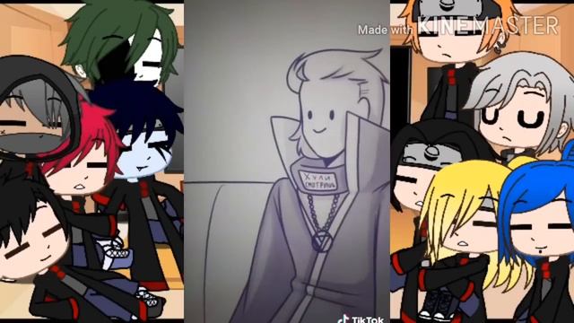 Акацуки реакция на Тик Ток 2 часть Gacha Club смотреть онлайн