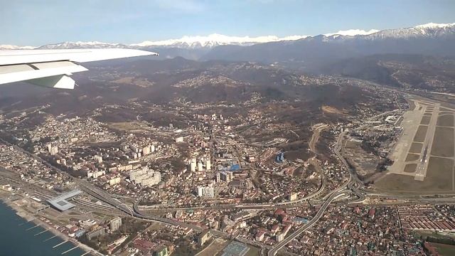 СОЧИ С ВЫСОТЫ 5000 МЕТРОВ! | ПОЛЁТ НА САМОЛЁТЕ! смотреть онлайн