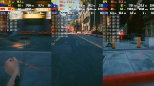 Сравнение процессоров Xeon E5-2630V2, 2650V2, 2670V2 в играх: Hogwarts Legacy, Cyberpunk2077.