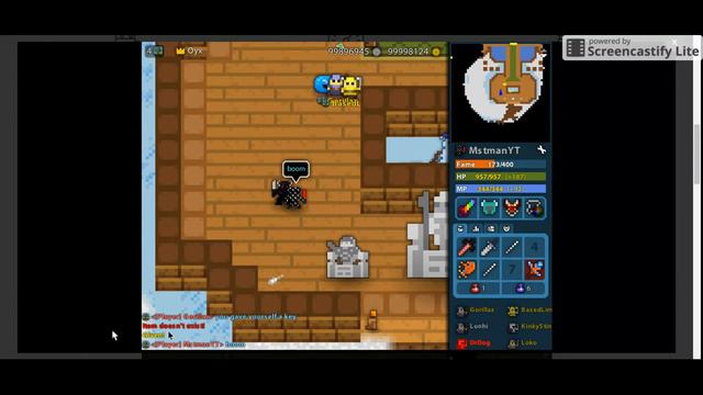 Pebo Realms Pt. 2 Custom Keys, and Weapons! (Rotmg Private Server) смотреть онлайн