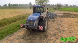 FIRST NEW HOLLAND T9.565 in Italy - LEMKEN Karat 9 | Agri957