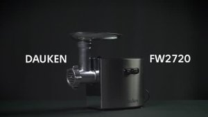 Видеоинструкция: Мясорубка электрическая DAUKEN FW2720