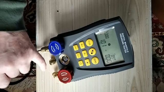 Манометрический коллектор. Digital Manifold Pressure Tester