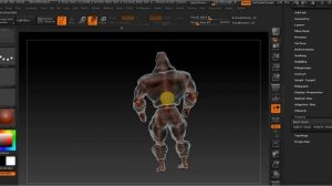 ZBrush  как изменить позу персонажу