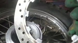 Дисковый тормоз на самодельный мотоцикл