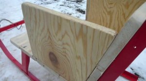 Санки своими руками.