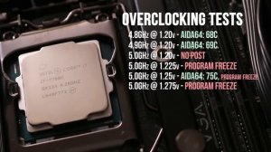 Intel i7 7700k Overclocking Analysis