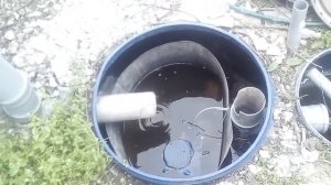 полный обзор , уличный туалет с унитазом без колена , раковиной и системой очистки водой и торфом