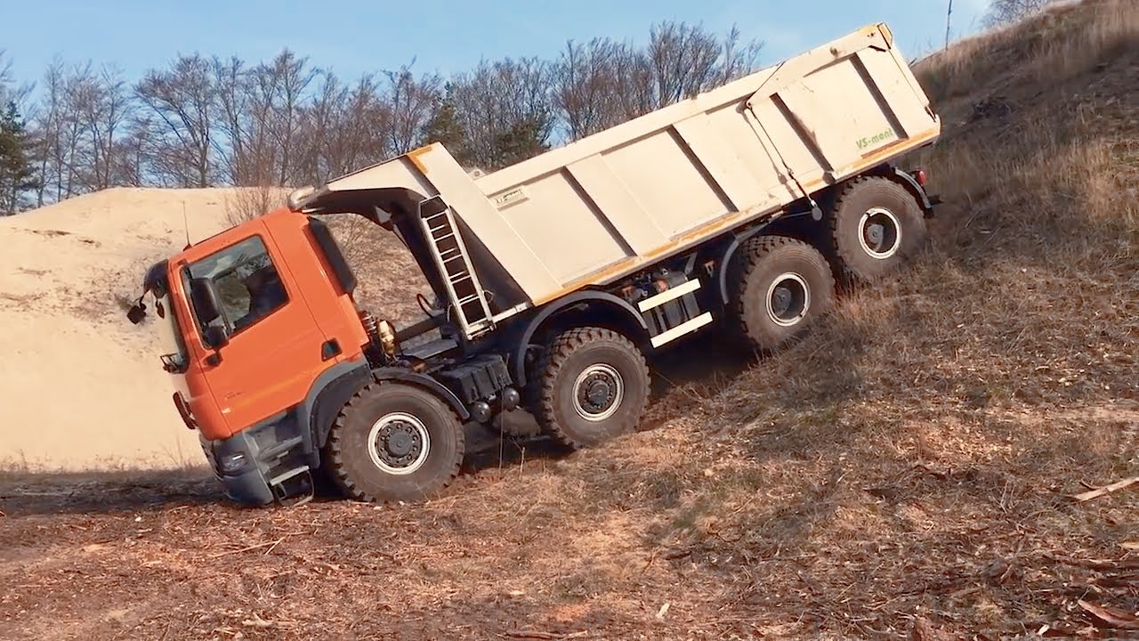 Полноприводные грузовики TATRA, MAN, MERCEDES, SCANIA с колесными формулами 8x8, 10x10, 8x4, 8x6 для