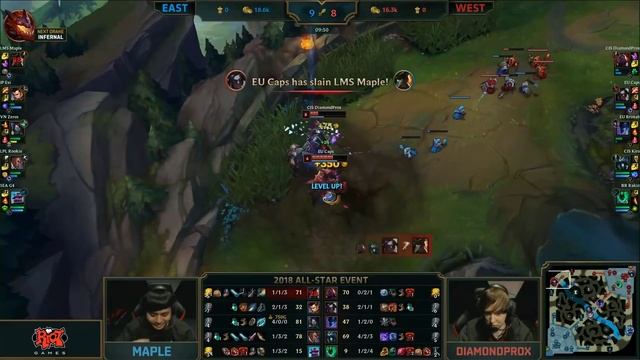 EAST vs. WEST Игра 1 | Запад против Восток 2018 All-Star Event | NA vs. EU | Матч Всех Звёзд смотреть онлайн