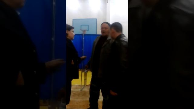 Путырский дебоширит на избирательном участке