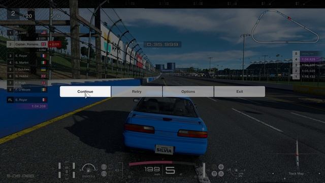 Gran Turismo™SPORT PS4 Pro Nissan Silvia 1990 смотреть онлайн