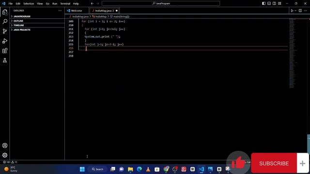 How to Create Indian Map Star Patern in Java | #StarPattern in Java | Computer Connection