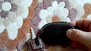 Чехол для брелка сигнализации из кожи своими руками.