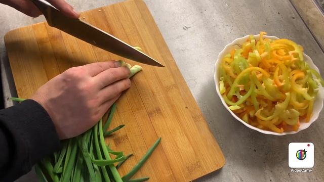 Жаренный рубец с овощами смотреть онлайн