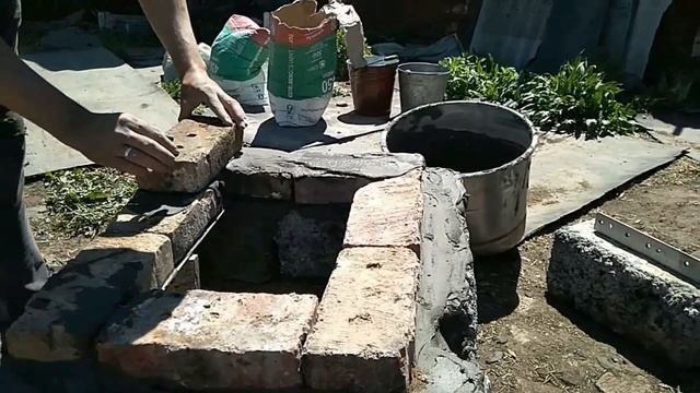 Гриль-Мангал из кирпича своими руками смотреть онлайн