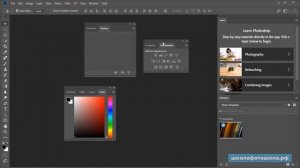 "ФОТОШОП УРОКИ" adobe photoshop 2018 #1