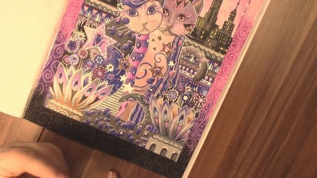 РАСКРАСКА для взрослых. Готовые работы + ОБЗОР /Marjorie Sarnat / МОИ РАСКРАСКИ АНТИСТРЕСС