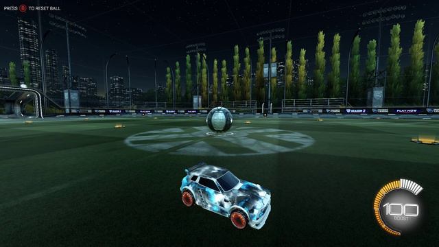 Rocket League Half Flip tutorial (Easy Version)