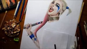 Как нарисовать Харли Квинн Harley Quinn