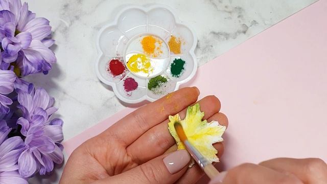 Мастер-класс: Оссенние листья из полимерной глины FIMO/polymer clay tutorial смотреть онлайн