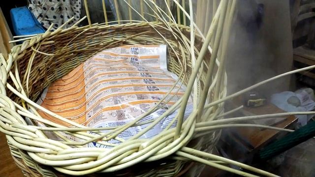 Плетение из лозы. Загибка с помощью пара. смотреть онлайн