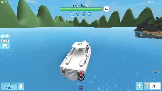 ОГРОМНАЯ АКУЛА НАПАЛА НА МЕНЯ! СИМУЛЯТОР АКУЛЫ РОБЛОКС МУЛЬТ! SharkBite Simulator ROBLOX смотреть онлайн