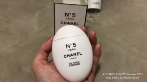 CHANEL BEAUTÉ Summer 2018 Unboxing | No5 L'EAU On Hand Cream, All-Over Spray | Hydra Beauty Mask