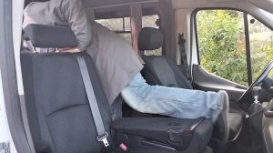 Сиденья от Лексуса в Ford Transit 2021г