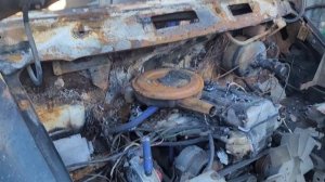 Взорвался газовый баллон на газели ! Что осталось  от машины