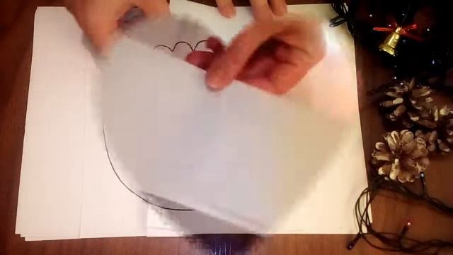 Ангелочки из бумаги | Без клея | Новогодний DIY