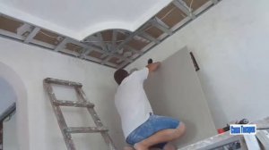 Обрезаем и крепим гипсокартон по углам ч 1