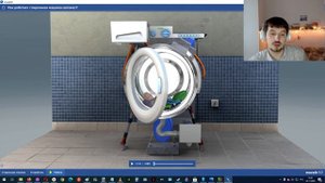 Как устроена стиральная машина. 3D анимация Mozaik Education