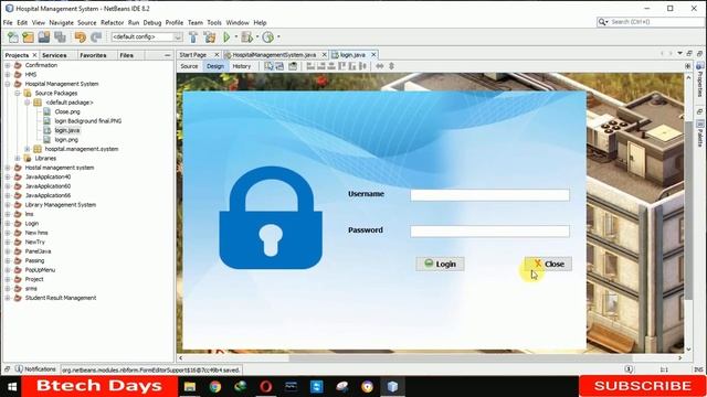1. Hospital Management System in java - Login Page (JFrame, Mysql Database, Netbeans IDE) смотреть онлайн