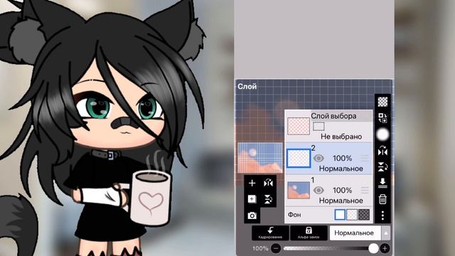 как сделать фон для интро? ?туториал? "гача лайф" смотреть онлайн