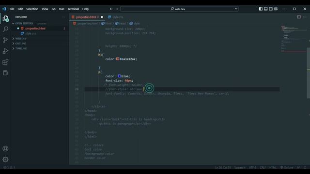 CSS Tutorials | Font Styles | Web Development Course | html, css, JS | @thecodecollege