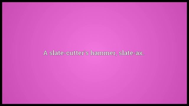 Sax Meaning