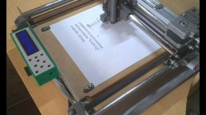 самодельный плоттер с чпу, с автономным контроллером  "каскад"