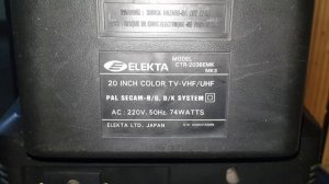 Телевизор Elekta CTR-2036EMK MKII