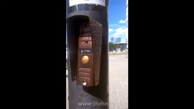 Тестирование домофона Tantos Amelie