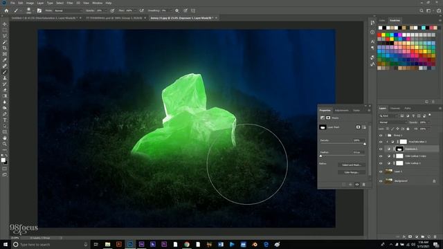 How To Make Glow Effect In Photoshop Tutorial смотреть онлайн