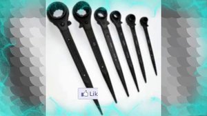 гаечный ключ с храповым механизмом / Тип накидного или накидного гаечного ключа