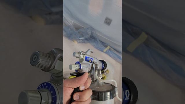 Graco HVLP 9.5 Procontractor.  Воздушная покраска.