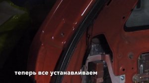 Замена амортизаторов задней двери Nissan Terrano 2.7
